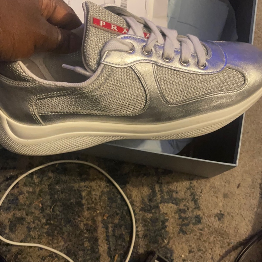 Worn 1 time.  prada